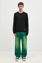 Шерстяной свитер A.P.C. Pull Edward WVBDJ.H23059 чёрный