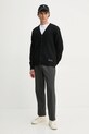 Вовняний кардиган A.P.C. kenny WVBDK.H22305 чорний AW24