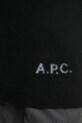 Вовняний кардиган A.P.C. kenny WVBDK.H22305 чорний