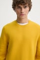Шерстяной свитер A.P.C. pull edward жёлтый WVBDK.H23059