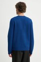 Îmbrăcăminte A.P.C. pulover de lana pull edward WVBDK.H23059 bleumarin