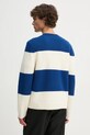 Odzież A.P.C. sweter wełniany pull edwardo WVBDL.H23364 granatowy