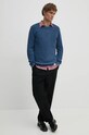 Бавовняний светр Pepe Jeans MADDOX PM702454 блакитний AW24