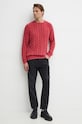 Бавовняний светр Pepe Jeans CAMDEM PM702455 червоний AW24