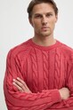 Бавовняний светр Pepe Jeans CAMDEM червоний PM702455