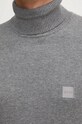 Sveter s prímesou kašmíru Boss Orange 50527573 sivá