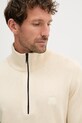 BOSS Orange sweter z domieszką wełny beżowy 50527585