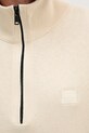 BOSS Orange sweter z domieszką wełny 50527585 beżowy