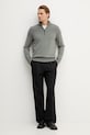 Sveter s prímesou vlny BOSS Orange Kanobix_S 50527585 sivá AW25