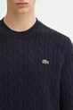 Lacoste pulover de lana bleumarin AH2924