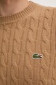 Lacoste maglione in lana AH2924 marrone
