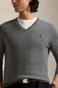 Polo Ralph Lauren maglione in lana RWS-Longsleeve grigio 710946142