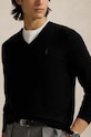 Шерстяной свитер Polo Ralph Lauren RWS-Longsleeve чёрный 710946142