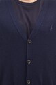Polo Ralph Lauren cardigan din lana RWS-Longsleeve bleumarin 710946144