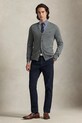 Odzież Polo Ralph Lauren kardigan wełniany RWS-Longsleeve 710946144 szary