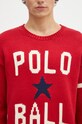 Polo Ralph Lauren pulover de bumbac 710949298 rosu