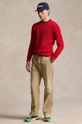 Abbigliamento Polo Ralph Lauren maglione in cotone Longsleeve Sweat 710810846017 rosso