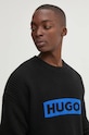 Bavlněný svetr Hugo Blue černá 50525363
