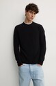 Sisley pulover de lana negru 1044S100X