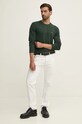 Πουλόβερ Calvin Klein K10K113410 πράσινο AW24