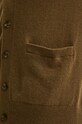 Μάλλινη ζακέτα Levi's A8621 καφέ