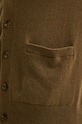 Levi's kardigan wełniany A8621 brązowy