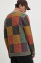 Îmbrăcăminte Desigual cardigan din amestec de lana ALDAIR 24WMJF09 multicolor