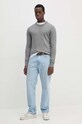 Bavlněný svetr Calvin Klein K10K113419 šedá AW24