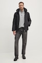 Calvin Klein sweter wełniany K10K113751 szary AW24
