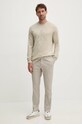 Calvin Klein Jeans sweter z domieszką wełny J30J326453 beżowy AW24