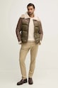 Guess sweter z domieszką wełny EVANDER M4BR19.Z3HD1 beżowy AW24