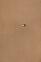 Хлопковый свитер Tommy Hilfiger MW0MW36525 бежевый