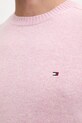 Светр Tommy Hilfiger MW0MW36535 рожевий