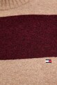 Sveter Tommy Hilfiger MW0MW36535 hnedá