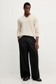 Памучен пуловер Tommy Hilfiger MW0MW14745 бежов SS25