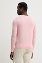 Одяг Бавовняний светр Tommy Hilfiger MW0MW14745 рожевий