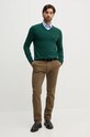 Tommy Hilfiger pulover de bumbac MW0MW14745 verde AW25
