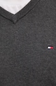 Tommy Hilfiger sweter bawełniany MW0MW14745 szary
