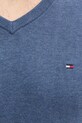 Bavlnený sveter Tommy Hilfiger MW0MW14745 modrá