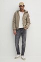 Bavlněný svetr Tommy Hilfiger MW0MW14748 béžová AA00