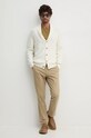 Бавовняний светр Tommy Hilfiger MW0MW14748 бежевий AA00