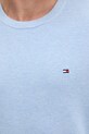 Βαμβακερό πουλόβερ Tommy Hilfiger MW0MW36347 μπλε