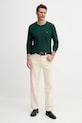 Tommy Hilfiger sweter bawełniany MW0MW36347 turkusowy NC25