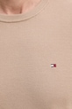 Хлопковый свитер Tommy Hilfiger MW0MW36347 бежевый