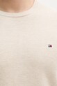 Tommy Hilfiger pulover de bumbac MW0MW36347 bej