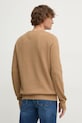 Odzież Tommy Hilfiger sweter bawełniany MW0MW36347 brązowy