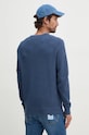 Îmbrăcăminte Tommy Hilfiger pulover de bumbac MW0MW36347 albastru