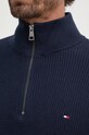 Bavlnený sveter Tommy Hilfiger MW0MW36527 tmavomodrá
