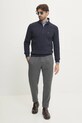 Bavlněný svetr Tommy Hilfiger MW0MW36532 námořnická modř AW24