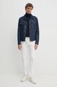 Шерстяной свитер Tommy Hilfiger MW0MW36537 тёмно-синий AW24